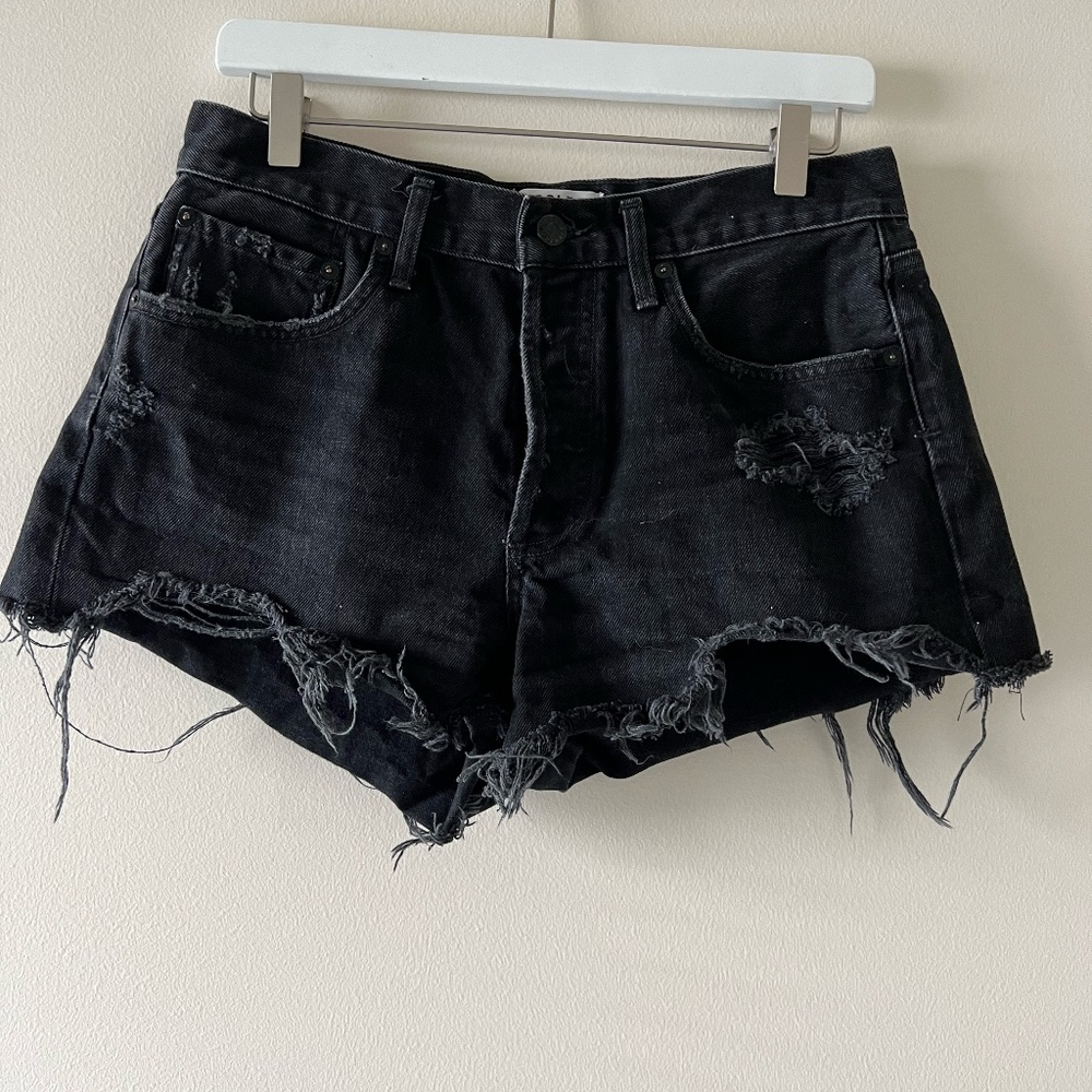 Agolde Parker Short Size 28 in Black